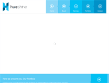 Tablet Screenshot of hueshine.com